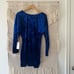 NWT: Ronny Kobo Sasha Crushed Velvet Dress