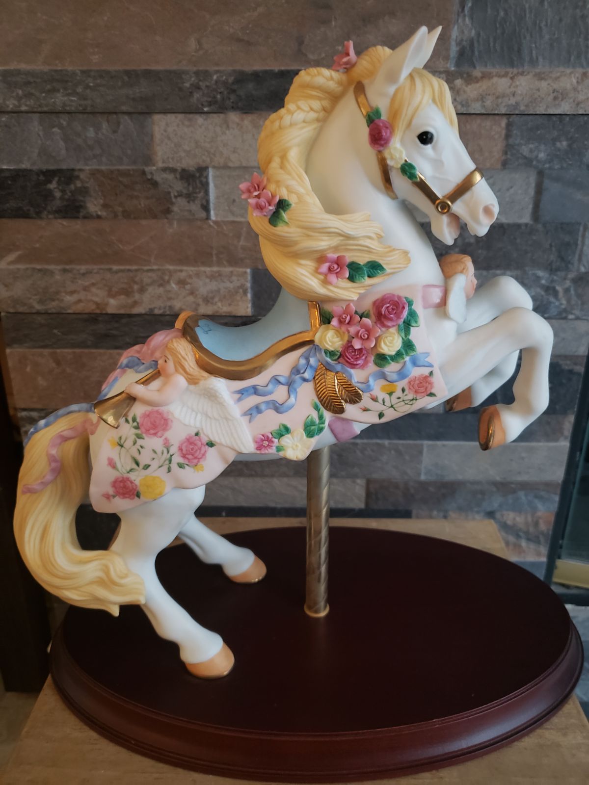 1992 Lenox Porcelain Carousel Horse