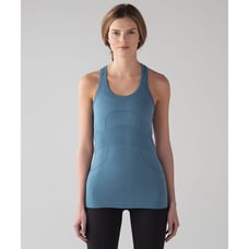 Lululemon Swiftly Tech Racerback Tank Top Slate Blue size 12