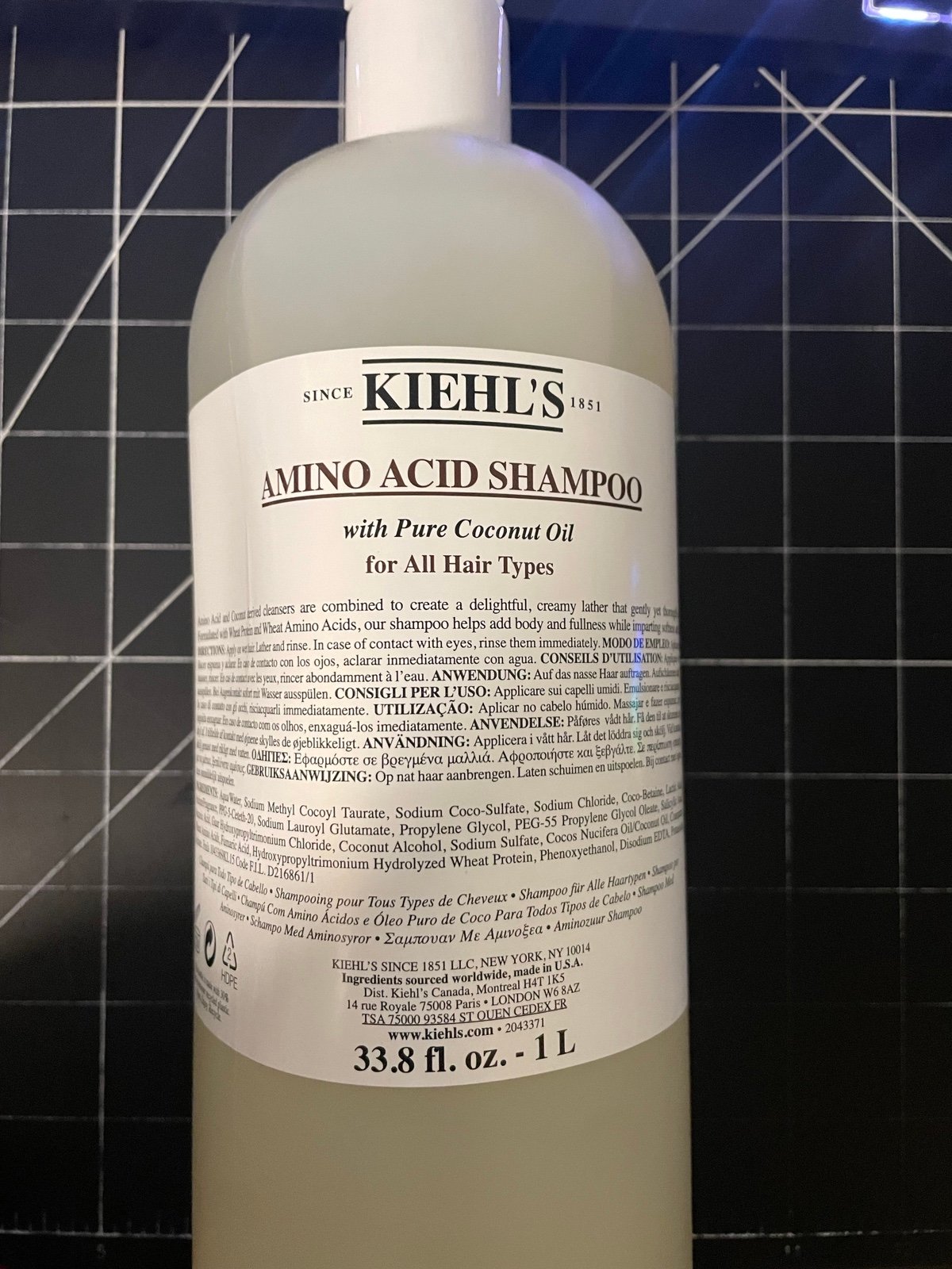 Kiehl's Amino Acid Shampoo 1L/34flOz
