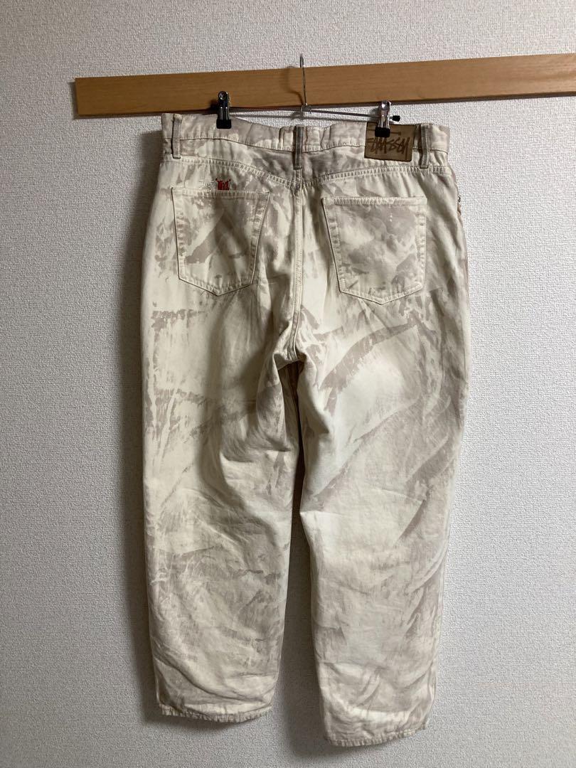 STUSSY_BIG OL' JEAN DISTRESSED CANVAS :::KHAKI::: | SILO