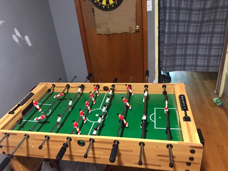 Foosball table