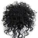 Short Curly Black Wig - Human Hair FREE WIG TRIPOD WITH PURCHASE