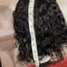 Short Curly Black Wig - Human Hair FREE WIG TRIPOD WITH PURCHASE