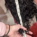 Short Curly Black Wig - Human Hair FREE WIG TRIPOD WITH PURCHASE