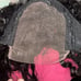 Short Curly Black Wig - Human Hair FREE WIG TRIPOD WITH PURCHASE