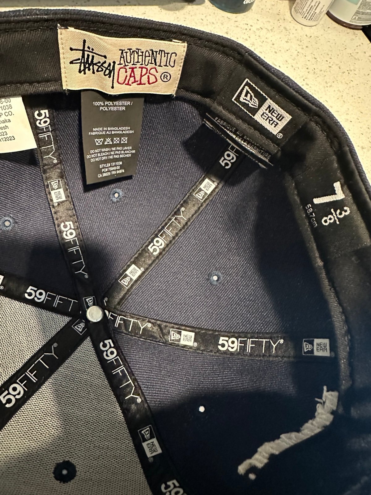 Stussy new era Hat fitted 7 3/8 Hats