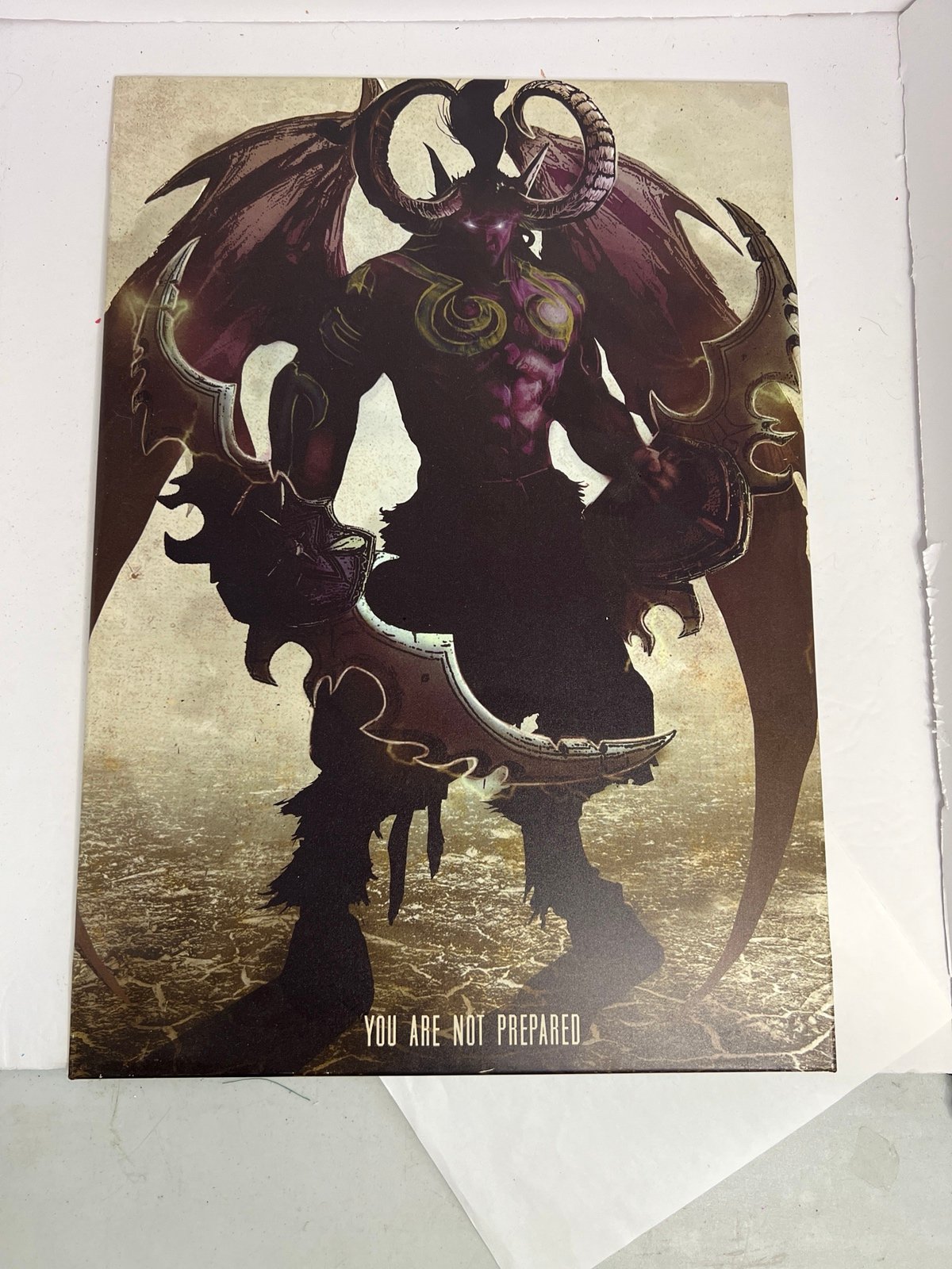 Display yourself displayed Illidan Stormrage world of Warcraft