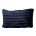 NWOT New Aviva Black Faux Fur Textured Luxury Accent Decorative Pillow