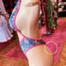 Rhinestone Exotic Lingerie Stripper Club Wear Onsie Outfit