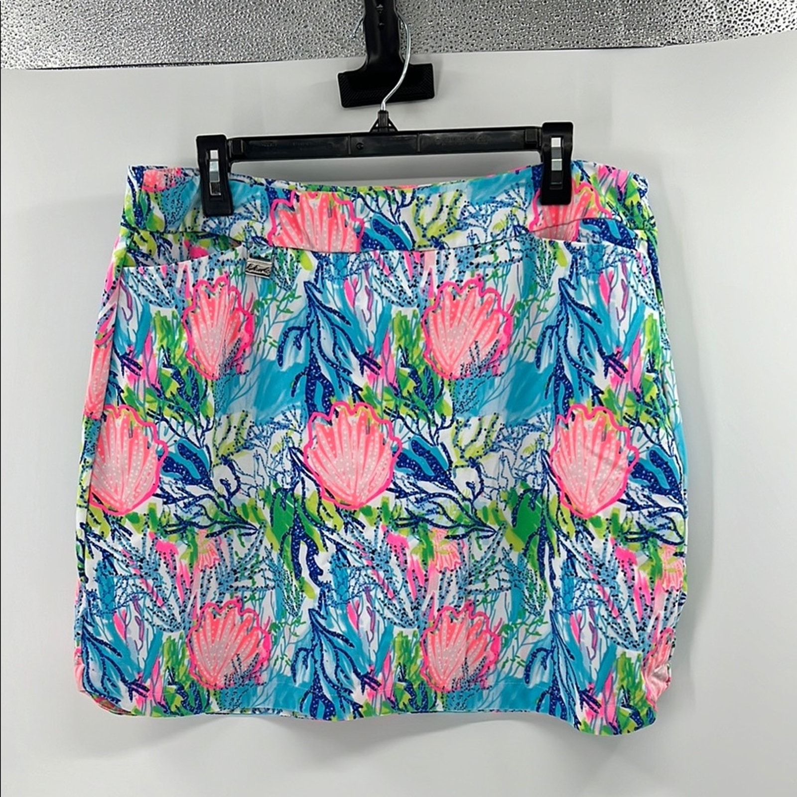 Lulu B Women's Skort - Tropical Beach Theme - 16