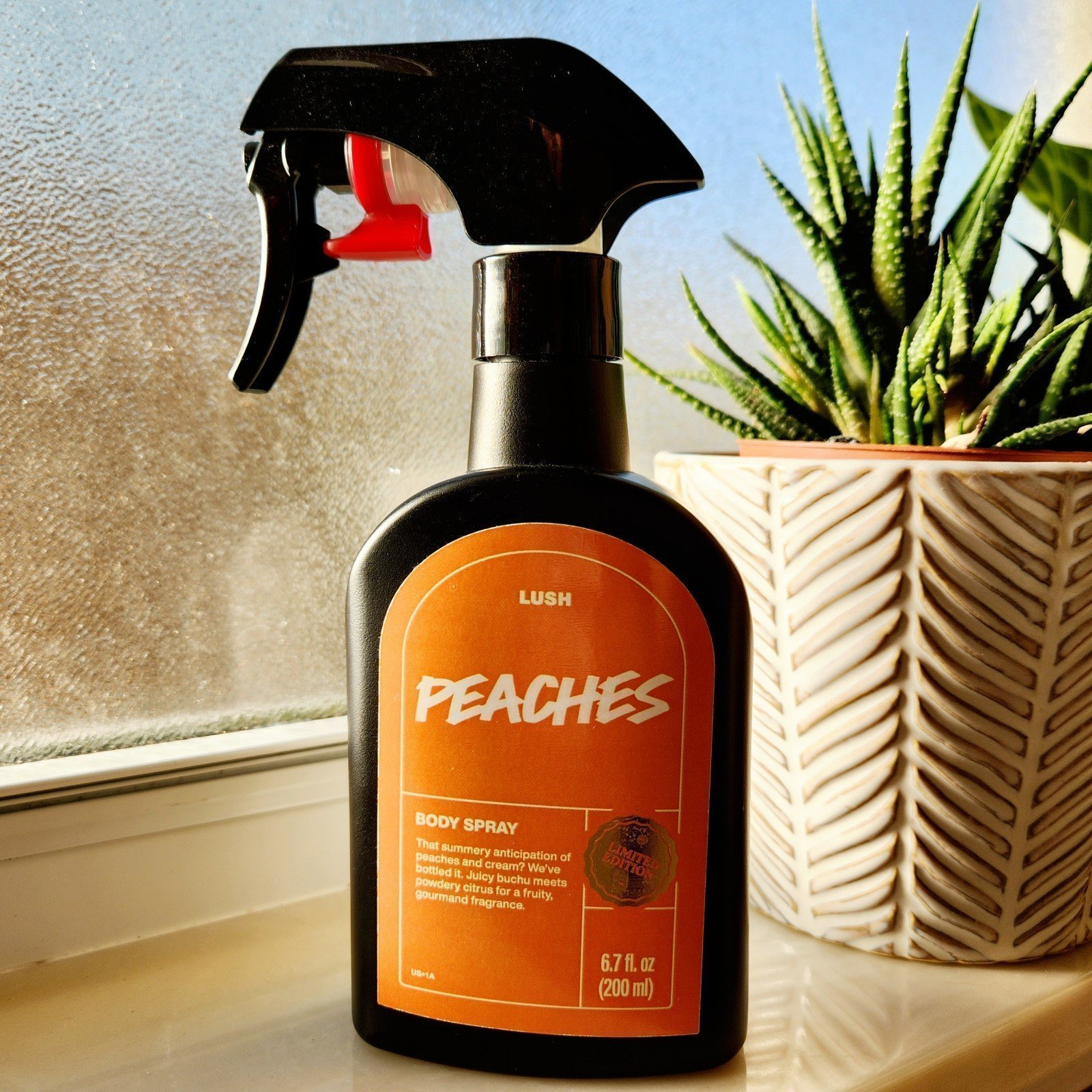 Lush Peaches Body Spray Limited Edition*Partial*