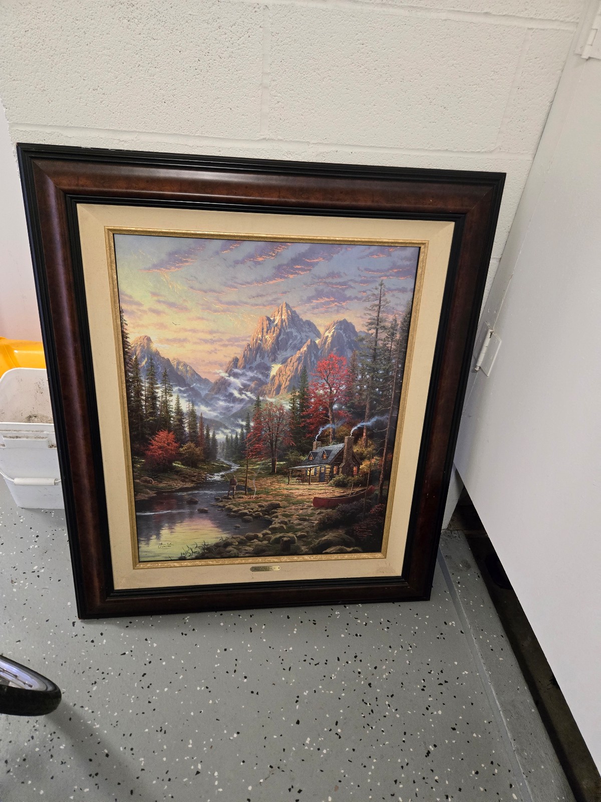 Thomas kinkade painting