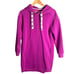 UGG Lucille Fleece Hoodie Dress Wild Violet Size XS