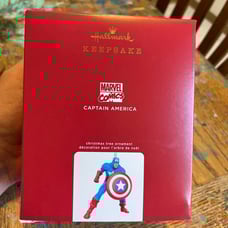captain america hallmark 2020 metal
