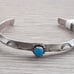 Vintage handmade petite/child Turquoise bracelet