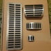 Volkswagen VW OEM Aluminum Pedal Set