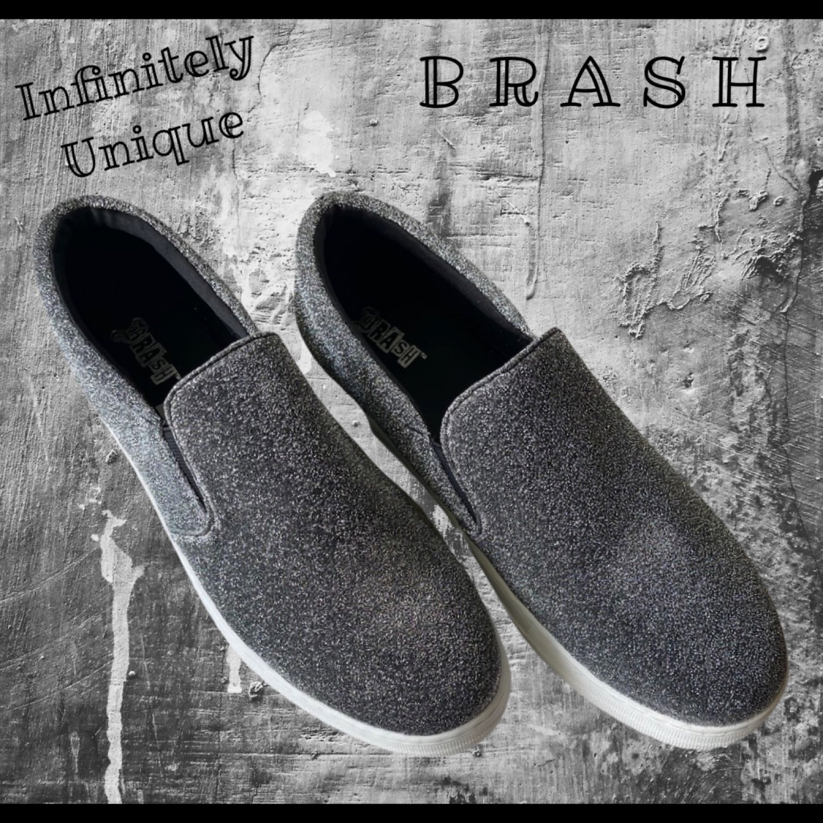 Brash shoes slip clearance ons