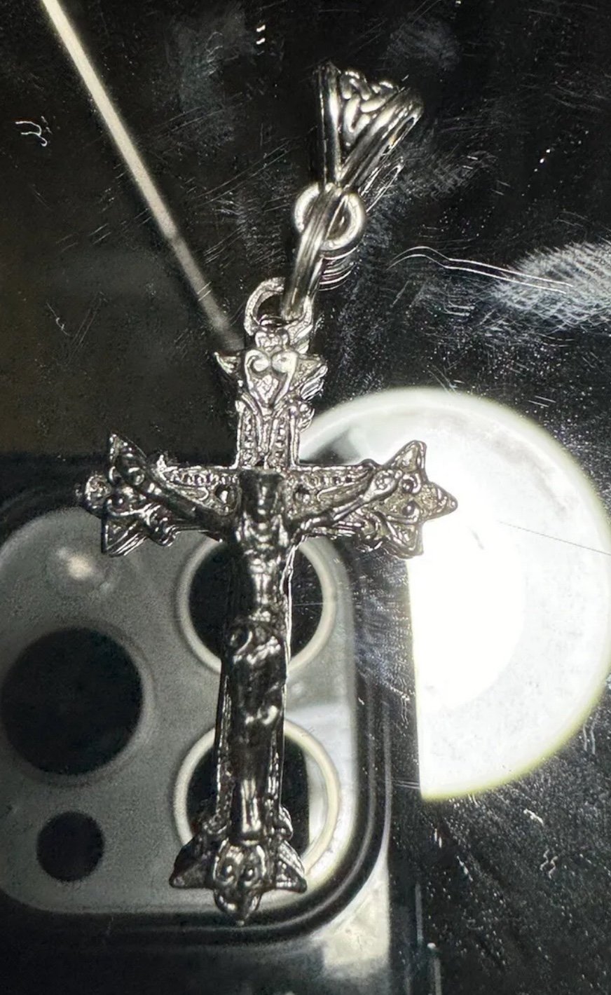 Sterling Silver Crucifix Handmade 925
