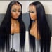 Lace front peruvian human hair