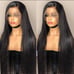 Lace front peruvian human hair