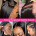 Lace front peruvian human hair