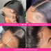 Lace front peruvian human hair