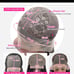 Lace front peruvian human hair