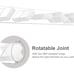 Ralbay Modern Chrome Bathroom Vanity Light 5 Lights Chrome Base Fixture New