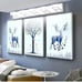 Ralbay Modern Chrome Bathroom Vanity Light 5 Lights Chrome Base Fixture New