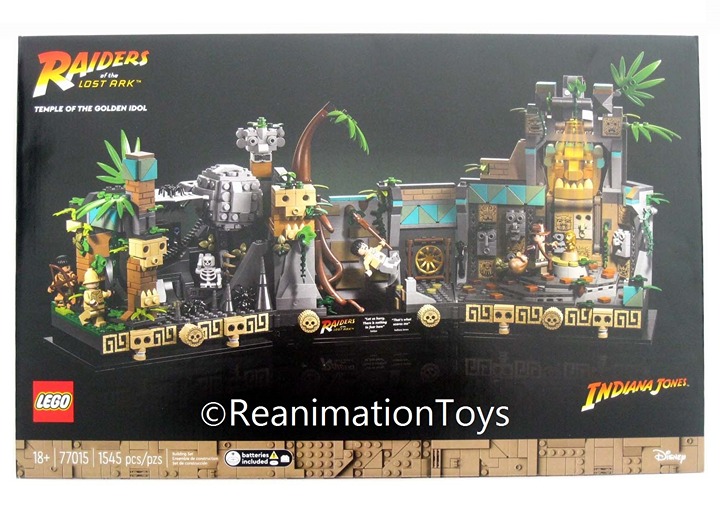 Lego Indiana Jones Raiders of the Lost Ark ROTLA Temple of the Golden Idol New