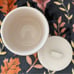 Rae Dunn fresh Farmhouse Canister White Ceramic with Hen Illustration and Lid