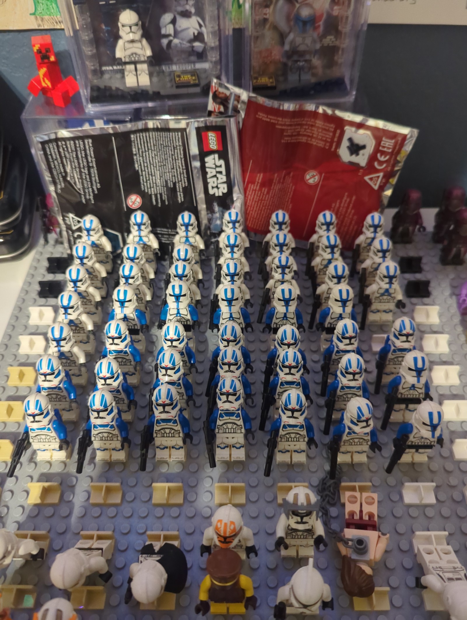 48x LEGO Star Wars 501st clone troopers HUGE LOT
