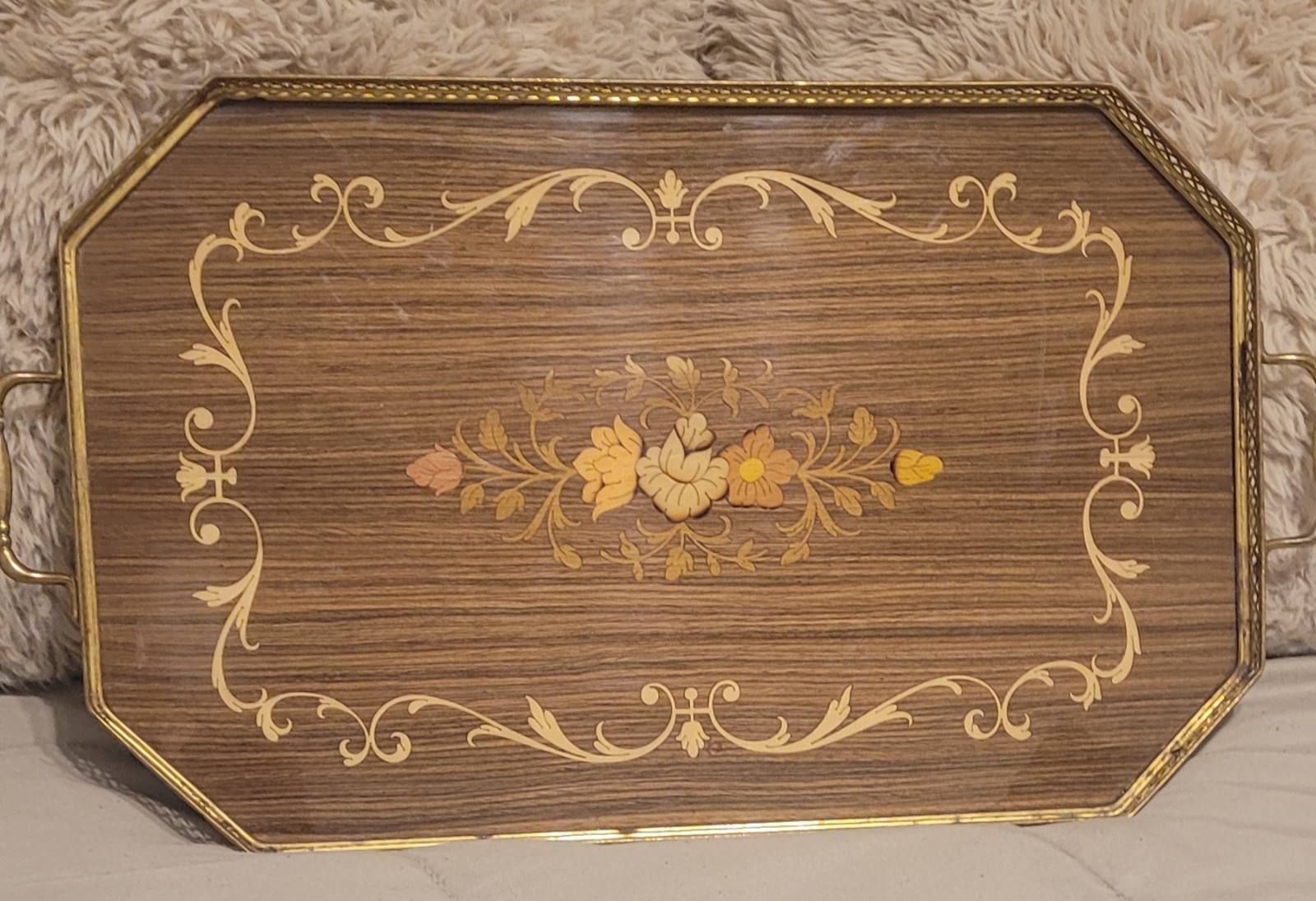 Vintage Italy tray