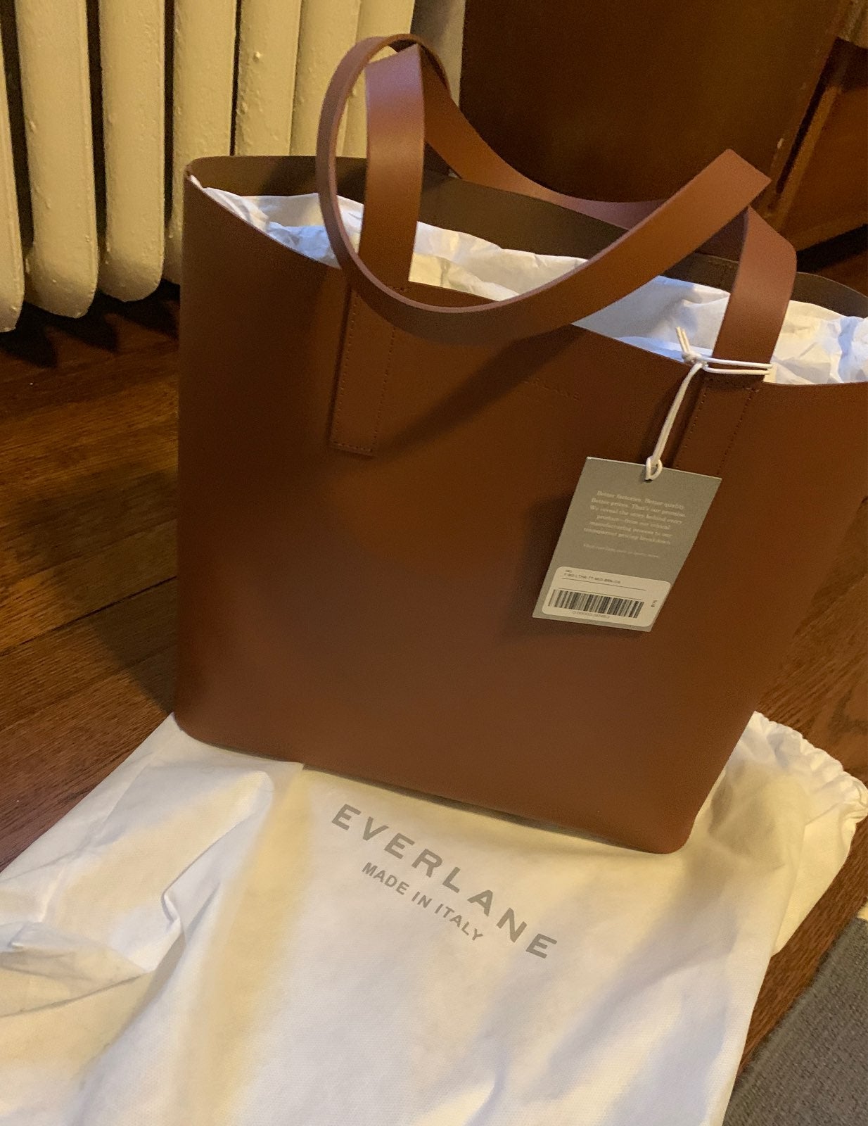 everlane the day square tote