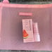 glow recipe lip pop and bag