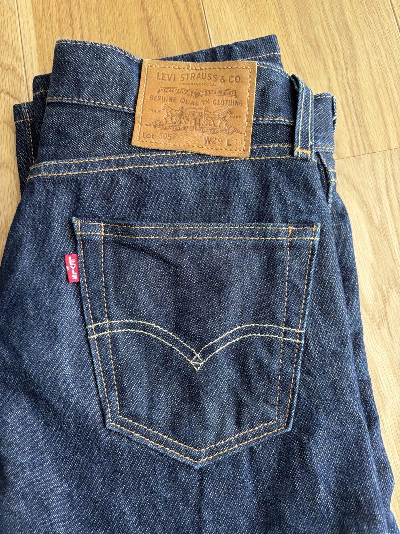 MADE IN THE USA 505 Selvedge Denim Straight W29