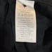 EVERLANE The Drape Trench Coat M Black Cloth Long Double Breasted Classy B36