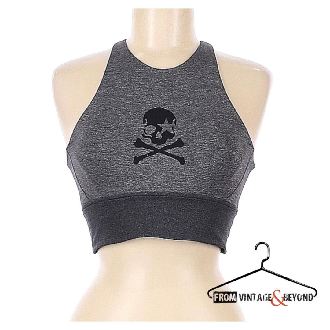 Lululemon x Soulcycle Back In Action Bra Heathered Gray 8