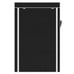 64 Portable Closet Storage Organizer Wardrobe Clothes Rack with Shelves Black