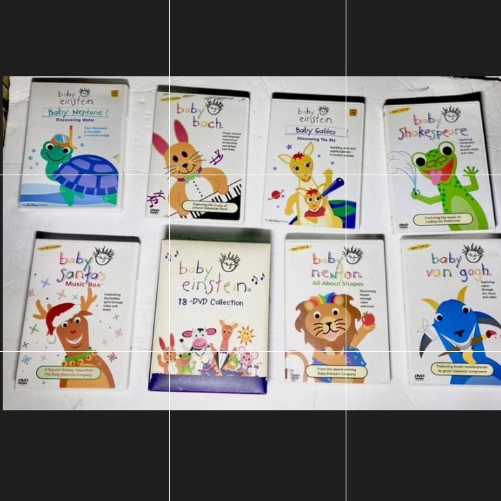 Baby Einstein Collection DVDs (25 DVDs) including 18 - DVD Collector's set