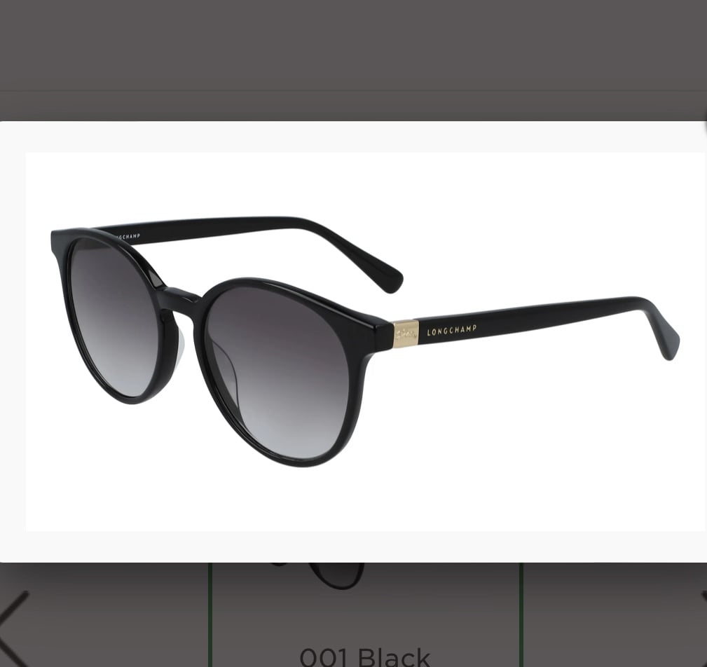 Longchamp Round Sunglasses