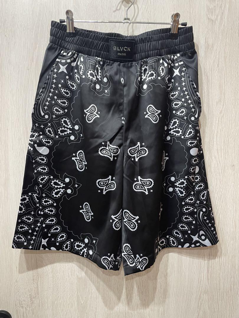 うのにもお得な SHORTS BANDANA PARIS BLVCK Size shorts Casual S パンツ