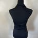 Fashion Fantasy Women’s Halter Top Gold Black Bust Support Cups Vintage Small