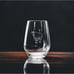 Mountain Goat Stemless Wine Glasses x4 Premium 15 Oz Personalize Gift Animal NEW