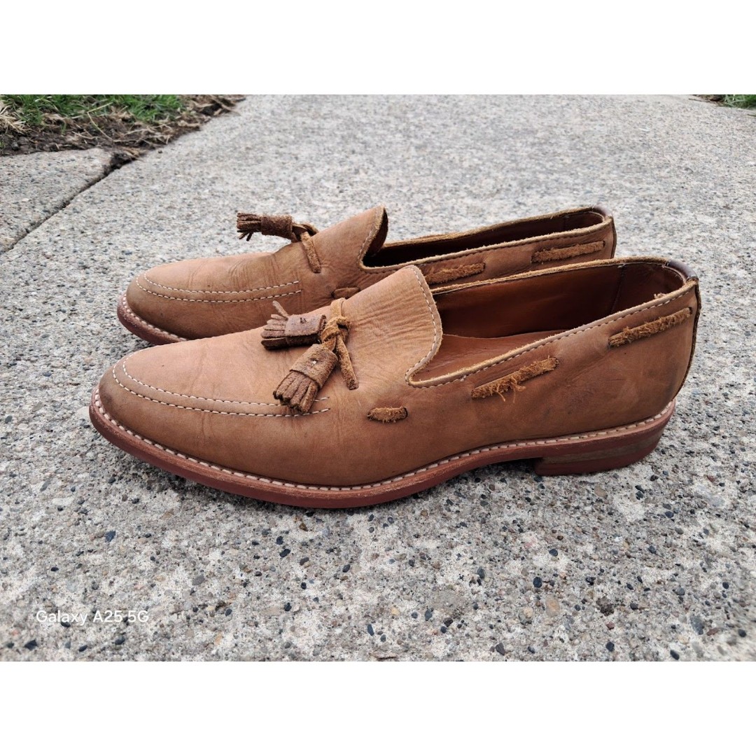 Allen Edmonds Lake Shore Drive Tassel Loafer Men's 10.5 Imported Leather