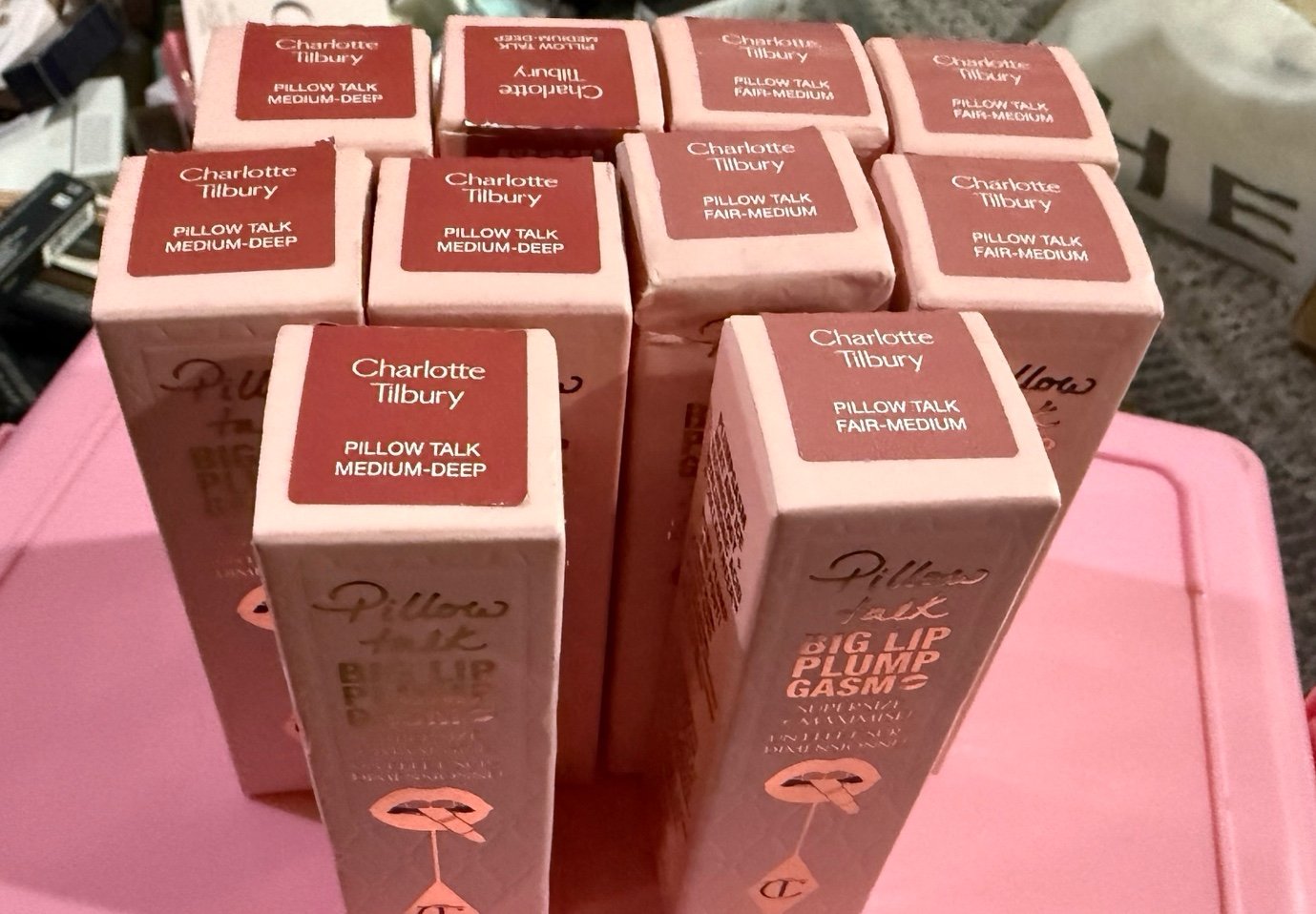 Charlotte tilbury pillow talk big lip plumpgasm bundle of 2
