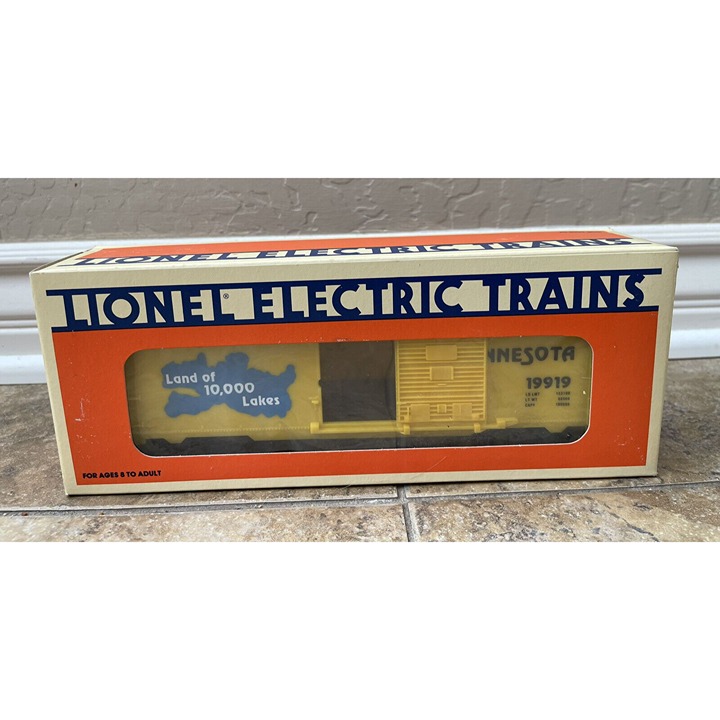 Lionel Trains #6-19919 ~ I LOVE MINNESOTA Boxcar ~ IN ORIGINAL BOX