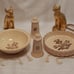 1970's PFALTZGRAFF Village S&P Shaker Set, 9 Veg Bowl, and 9 Quiche Dish 4 Pcs