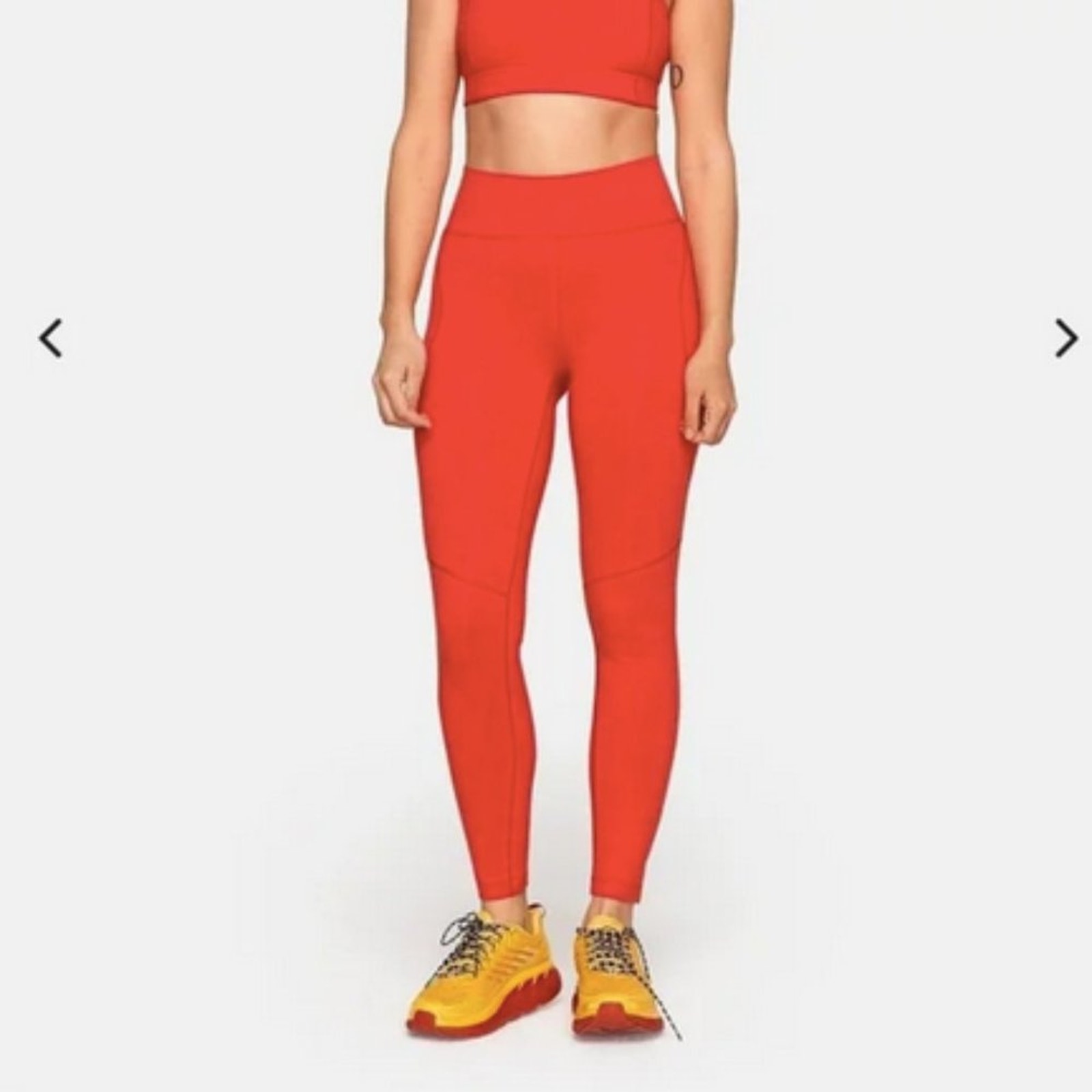 Outdoor Voices Workout Core TechSweat 7/8 Leggings Scarlet Size XL